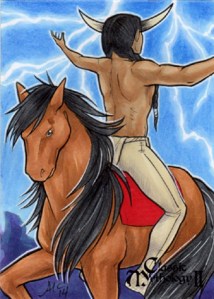 heyoka na konju os uma